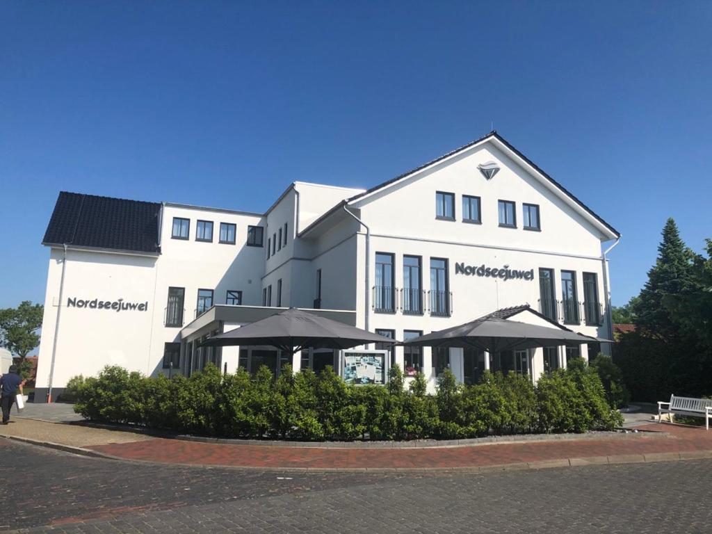 Hotel Garni Nordseejuwel ホールマージール エクステリア 写真